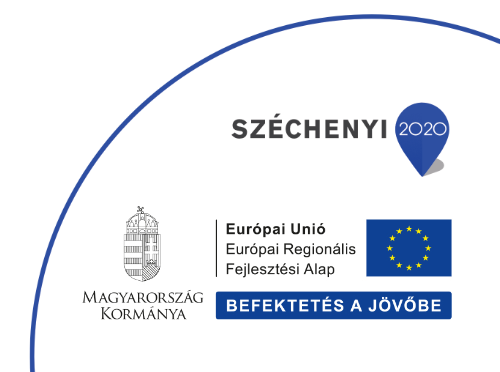 Széchenyi 2020 - Magyarország Kormánya - Európai Unió, Európai Regionális Fejlesztési Alap - Befektetés a Jövőbe